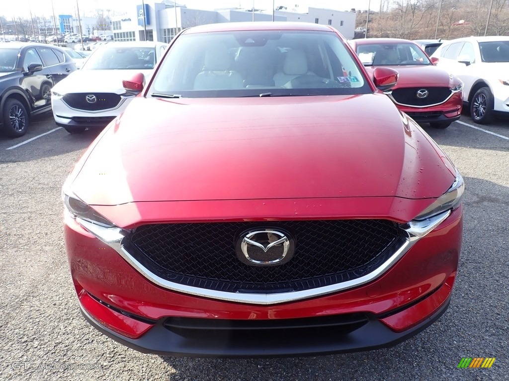 2020 CX-5 Grand Touring AWD - Soul Red Crystal Metallic / Parchment photo #4