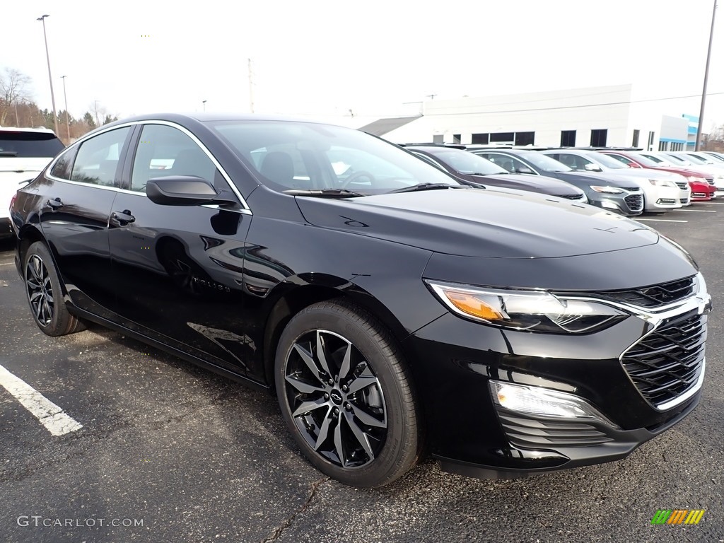 Mosaic Black Metallic 2020 Chevrolet Malibu RS Exterior Photo #136427622