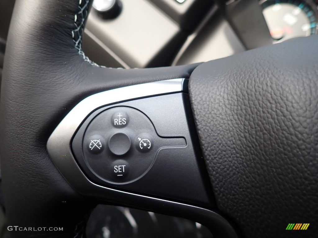 2020 Chevrolet Tahoe LS 4WD Jet Black Steering Wheel Photo #136428273