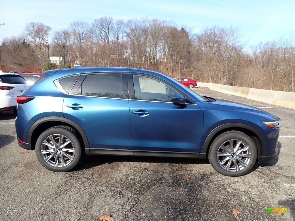 2020 CX-5 Grand Touring AWD - Eternal Blue Mica / Black photo #1