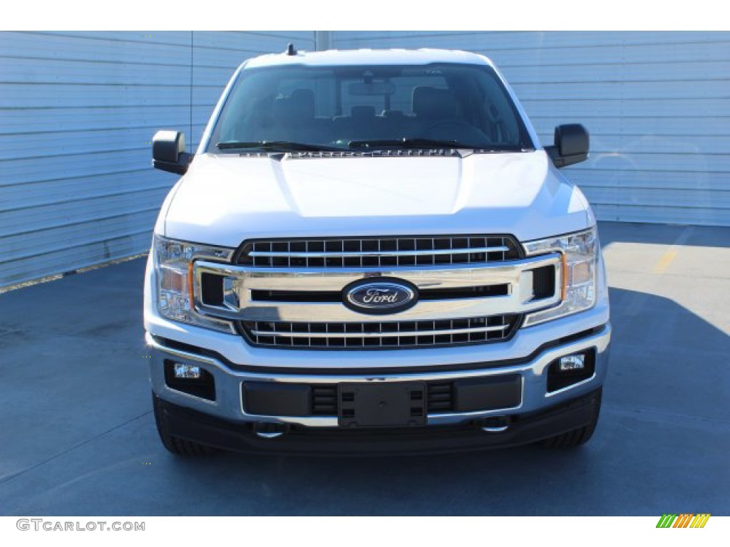 2020 F150 XLT SuperCrew 4x4 - Oxford White / Medium Earth Gray photo #3