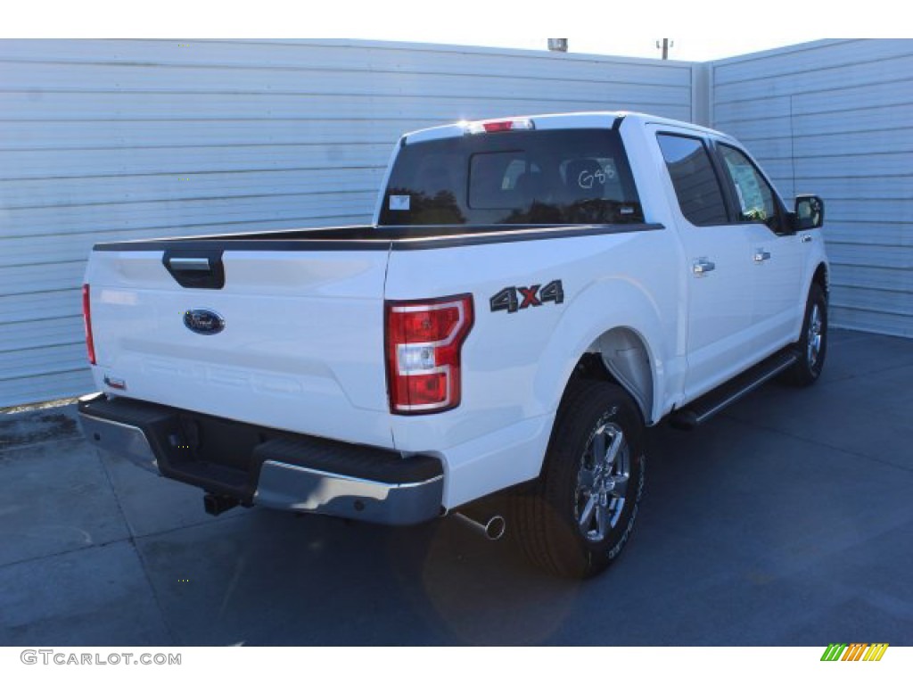 2020 F150 XLT SuperCrew 4x4 - Oxford White / Medium Earth Gray photo #8