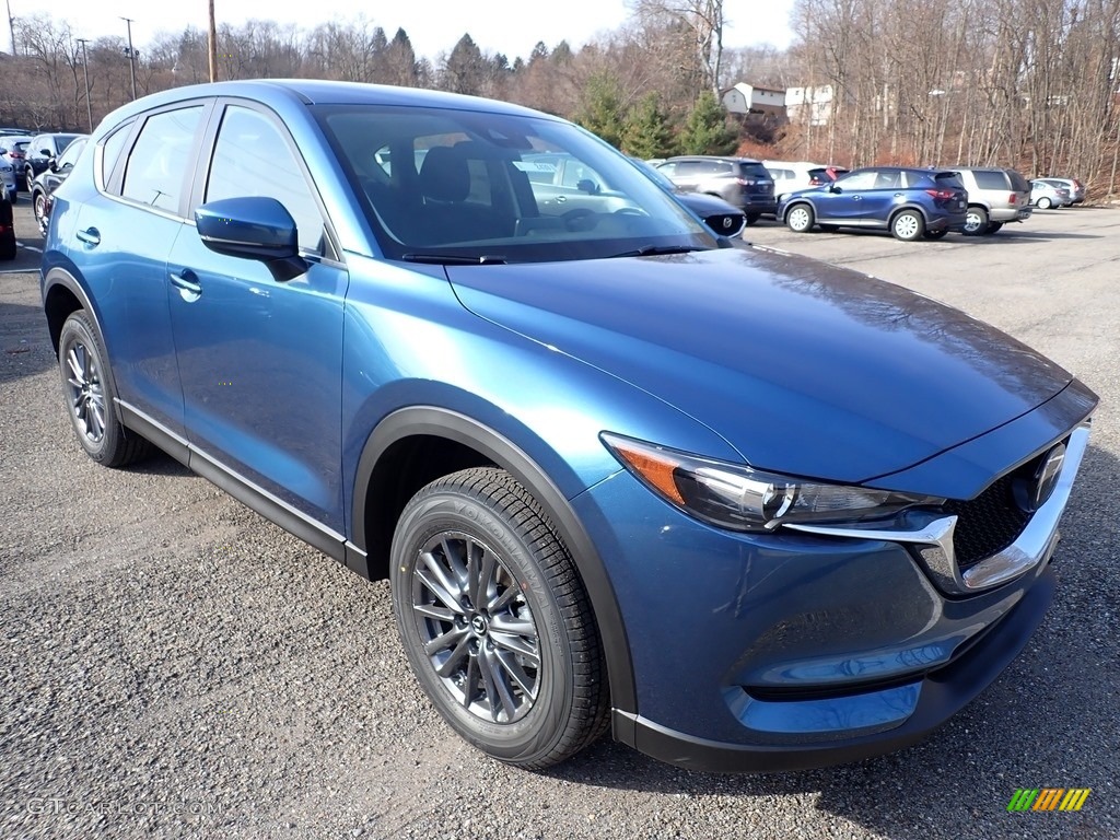 Eternal Blue Mica 2020 Mazda CX-5 Sport AWD Exterior Photo #136429209