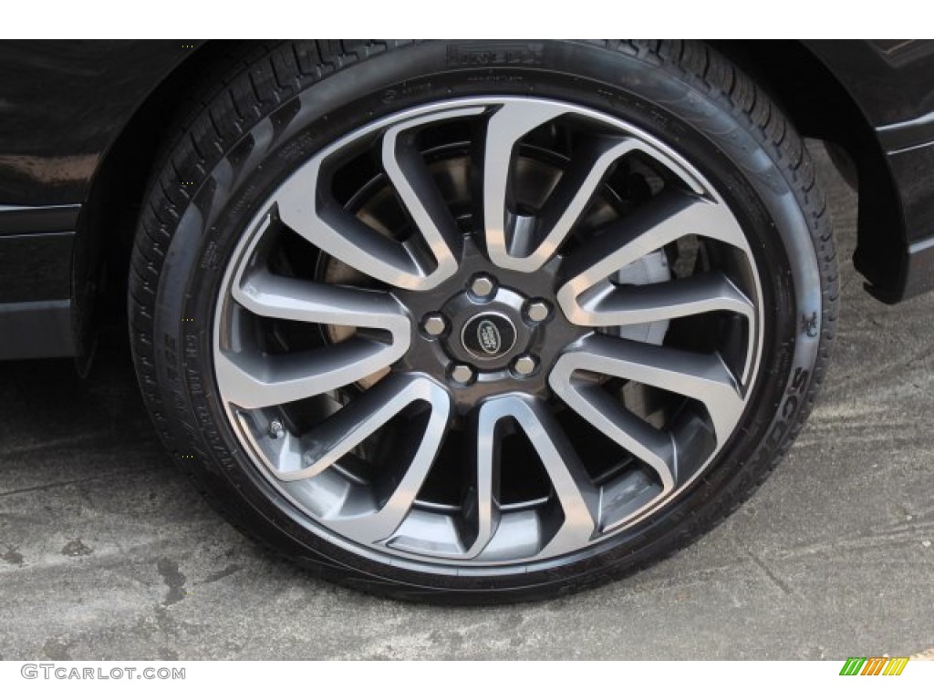 2020 Range Rover HSE - Santorini Black Metallic / Ebony photo #11