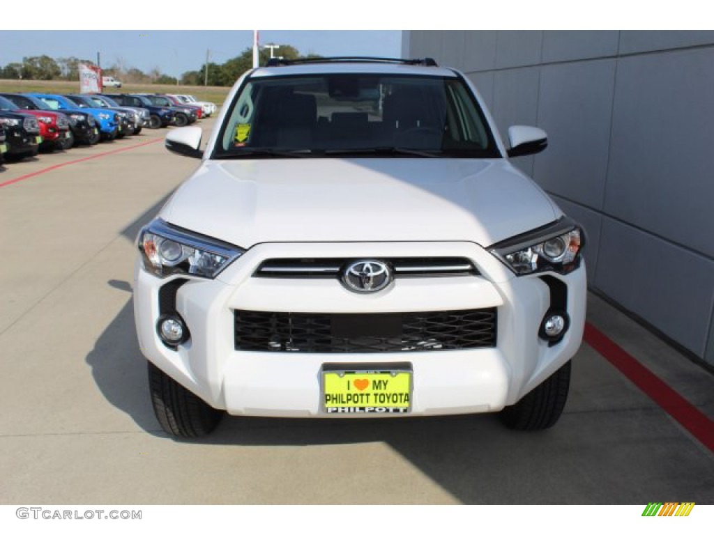 2020 4Runner SR5 Premium 4x4 - Super White / Graphite photo #3