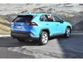 2019 Blue Flame Toyota RAV4 XLE AWD  photo #3