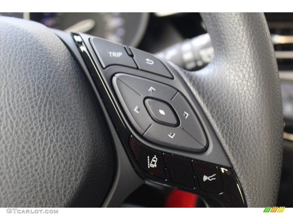 2020 Toyota C-HR LE Black Steering Wheel Photo #136433241