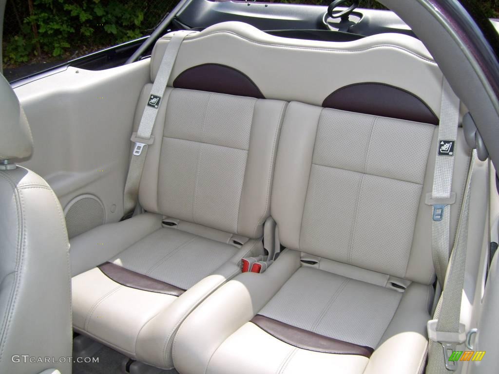 2005 PT Cruiser Dream Cruiser Series 4 Convertible - Dark Plum Pearl / Taupe/Pearl Beige photo #15