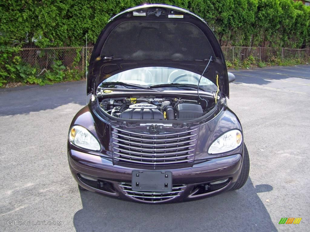 2005 PT Cruiser Dream Cruiser Series 4 Convertible - Dark Plum Pearl / Taupe/Pearl Beige photo #25