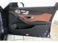 Saddle Brown/Black Door Panel Photo for 2020 Mercedes-Benz C #136437222