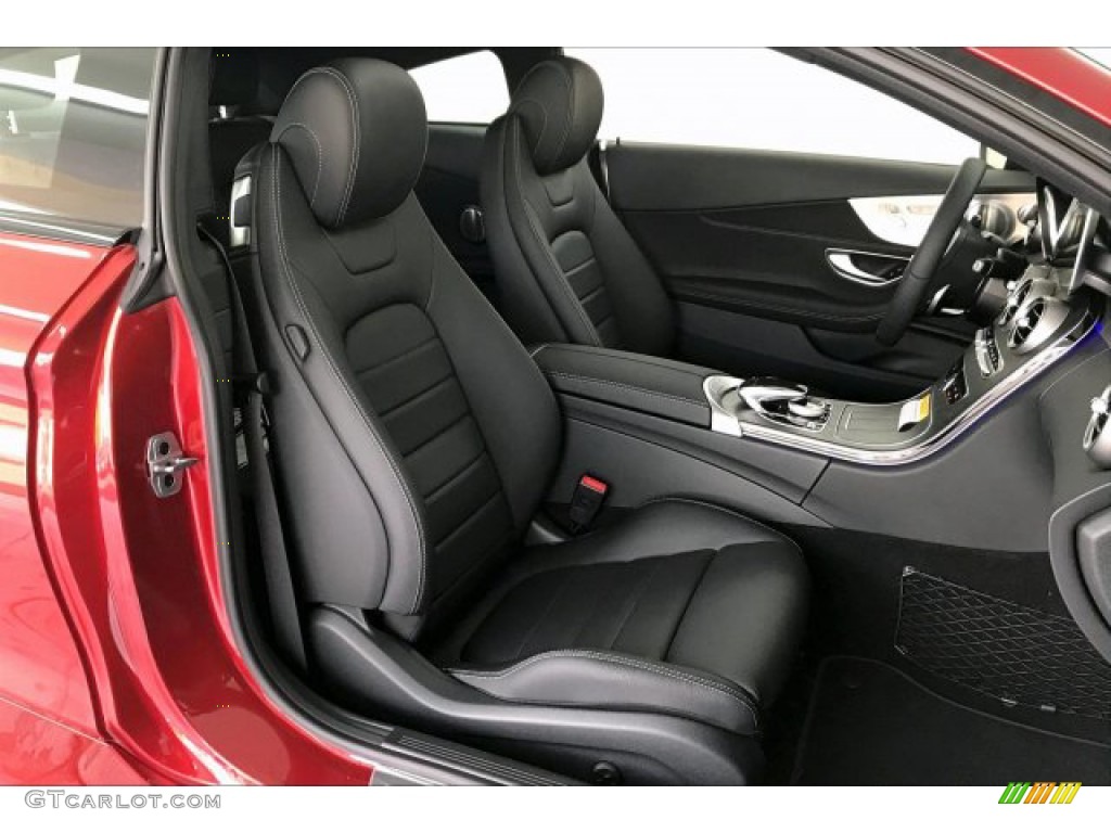 Black Interior 2020 Mercedes-Benz C 300 Coupe Photo #136438500