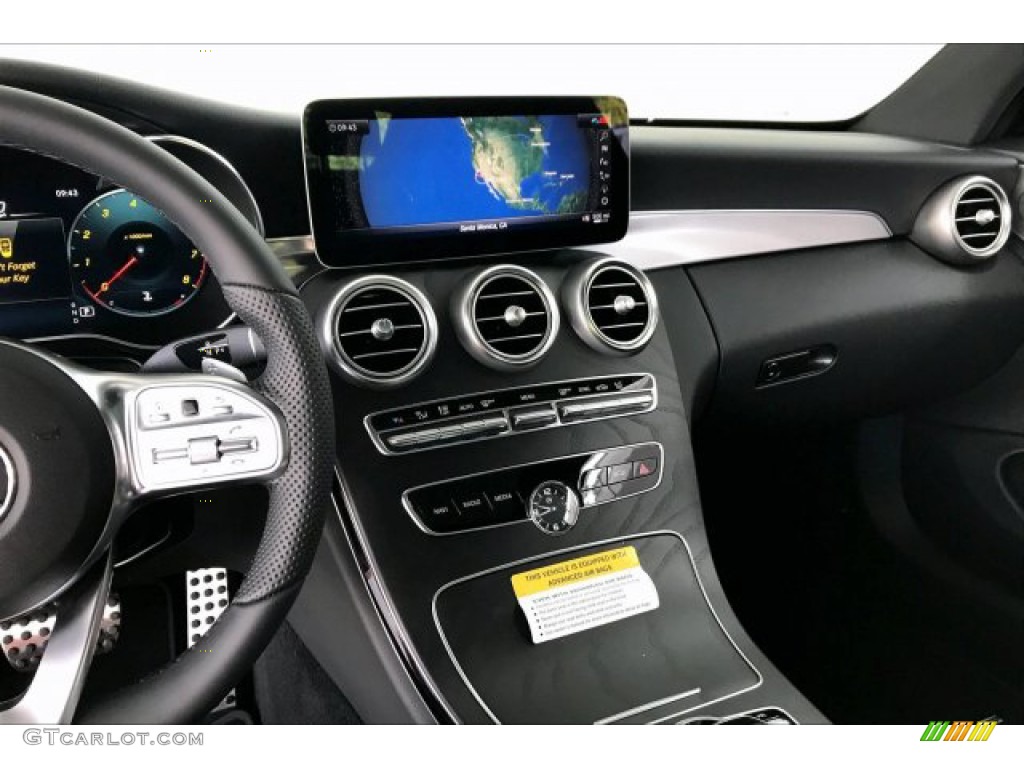 2020 Mercedes-Benz C 300 Coupe Black Dashboard Photo #136438509