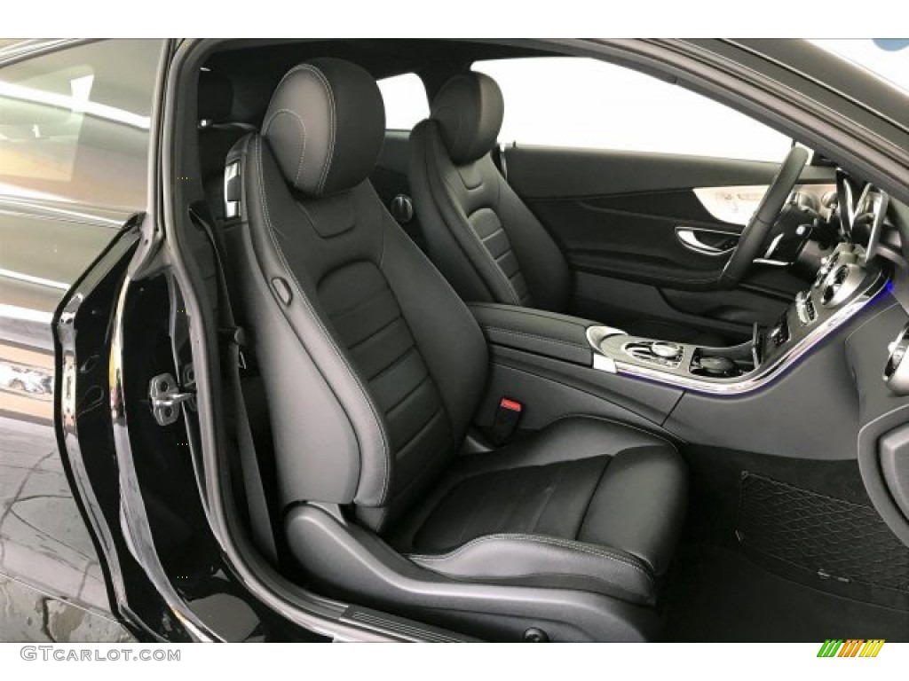 Black Interior 2020 Mercedes-Benz C 300 Coupe Photo #136438818