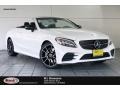 2020 Polar White Mercedes-Benz C 300 Cabriolet  photo #1