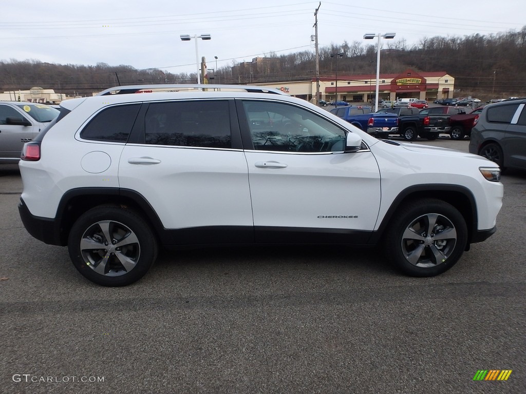 Bright White 2020 Jeep Cherokee Limited 4x4 Exterior Photo #136439016