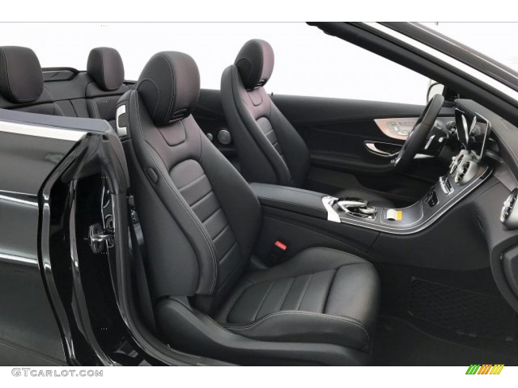 Black Interior 2020 Mercedes-Benz C 300 Cabriolet Photo #136439112