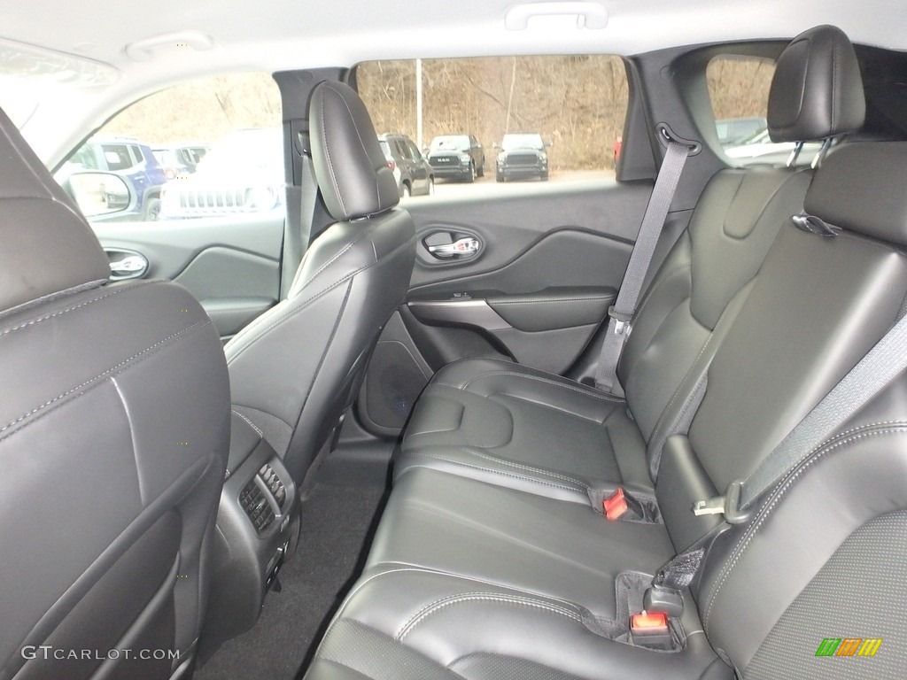 Black Interior 2020 Jeep Cherokee Limited 4x4 Photo #136439124