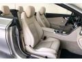 Silk Beige/Black Front Seat Photo for 2020 Mercedes-Benz C #136439256