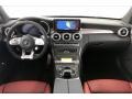 Cranberry Red/Black Dashboard Photo for 2020 Mercedes-Benz C #136439565