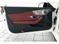 Cranberry Red/Black Door Panel Photo for 2020 Mercedes-Benz C #136439652