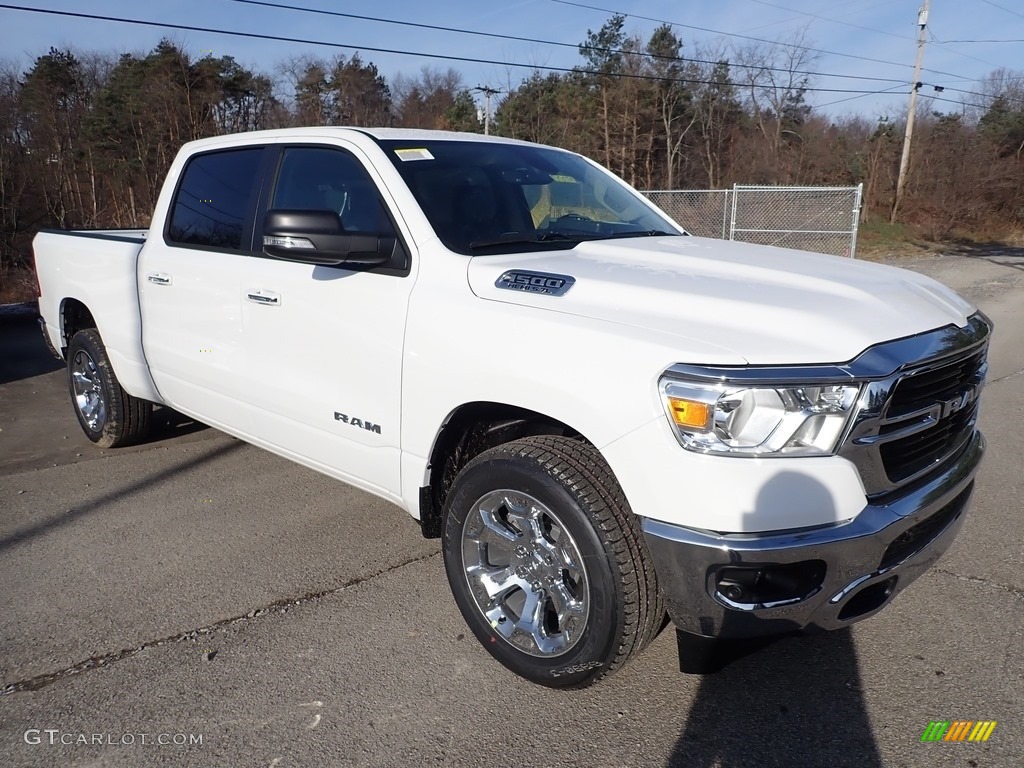 2020 1500 Big Horn Crew Cab 4x4 - Bright White / Black photo #7