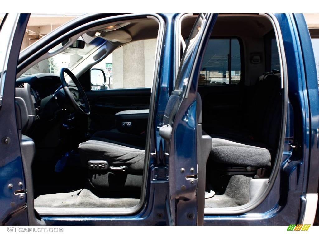 2002 Ram 1500 SLT Quad Cab 4x4 - Patriot Blue Pearlcoat / Dark Slate Gray photo #12
