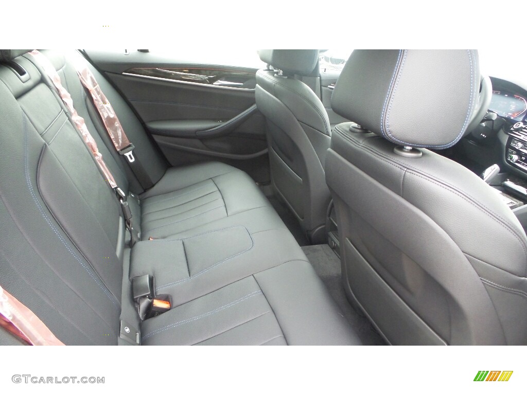 2020 5 Series 540i xDrive Sedan - Mediterranean Blue Metallic / Black photo #4