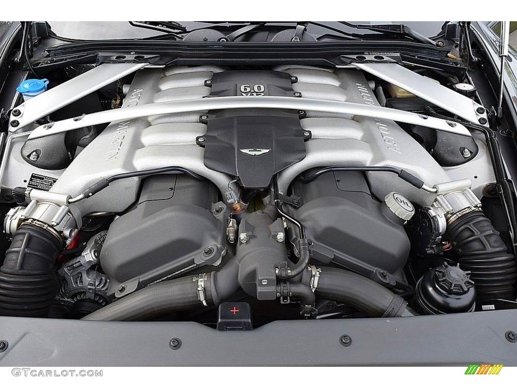 2008 Aston Martin DB9 Volante 6.0 Liter DOHC 48-Valve V12 Engine Photo #136443051