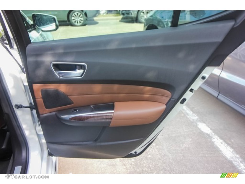 2020 Acura TLX V6 Technology Sedan Espresso Door Panel Photo #136443504