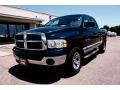 2002 Patriot Blue Pearlcoat Dodge Ram 1500 SLT Quad Cab 4x4  photo #20