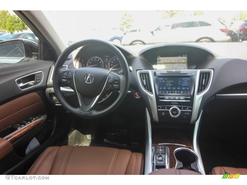 2020 Acura TLX V6 Technology Sedan Espresso Dashboard Photo #136443588