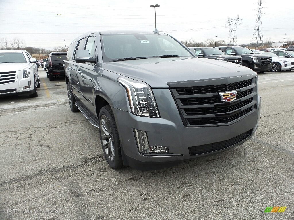 2020 Escalade ESV Luxury 4WD - Satin Steel Metallic / Jet Black photo #1