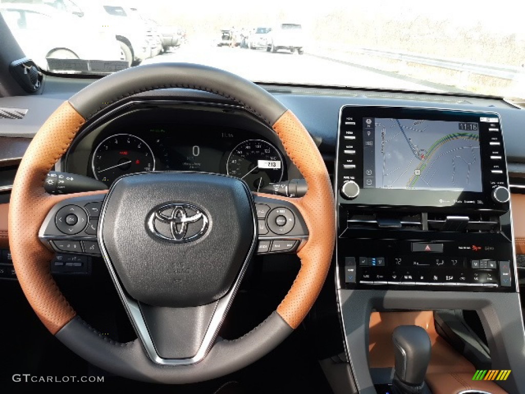 2020 Avalon Limited - Midnight Black Metallic / Cognac photo #3