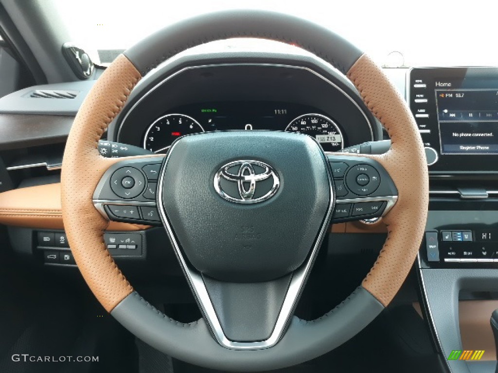 2020 Avalon Limited - Midnight Black Metallic / Cognac photo #7
