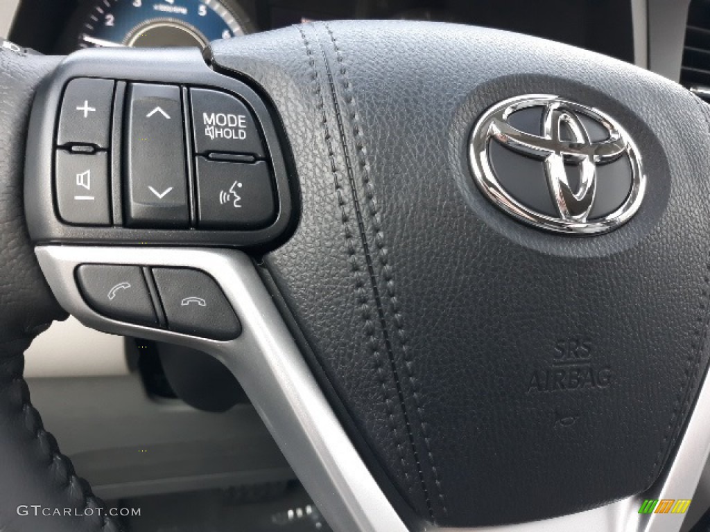 2020 Sienna XLE AWD - Midnight Black Metallic / Ash photo #8