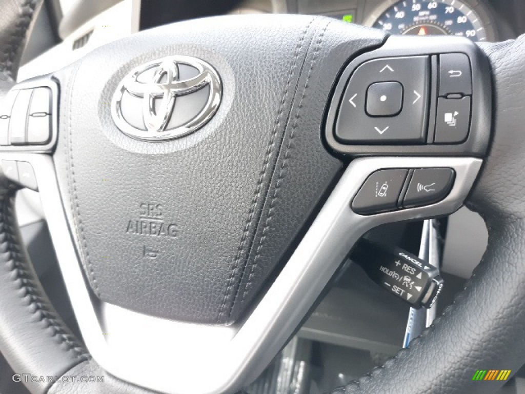 2020 Sienna XLE AWD - Midnight Black Metallic / Ash photo #9