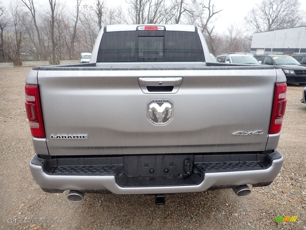 2020 1500 Laramie Crew Cab 4x4 - Billet Silver Metallic / Black photo #4