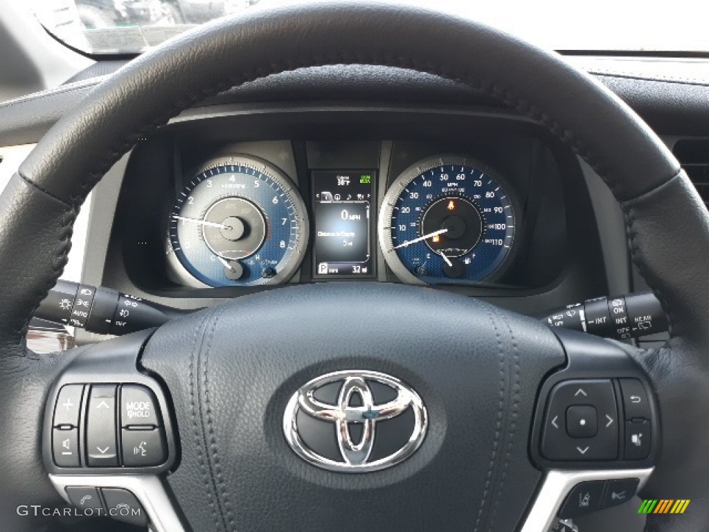 2020 Sienna XLE AWD - Midnight Black Metallic / Ash photo #20