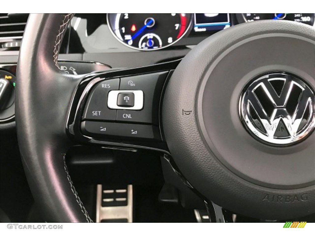 2017 Volkswagen Golf R 4Motion w/DCC. Nav. Black Steering Wheel Photo #136446249