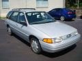 1995 Silver Frost Pearl Ford Escort LX Wagon  photo #4