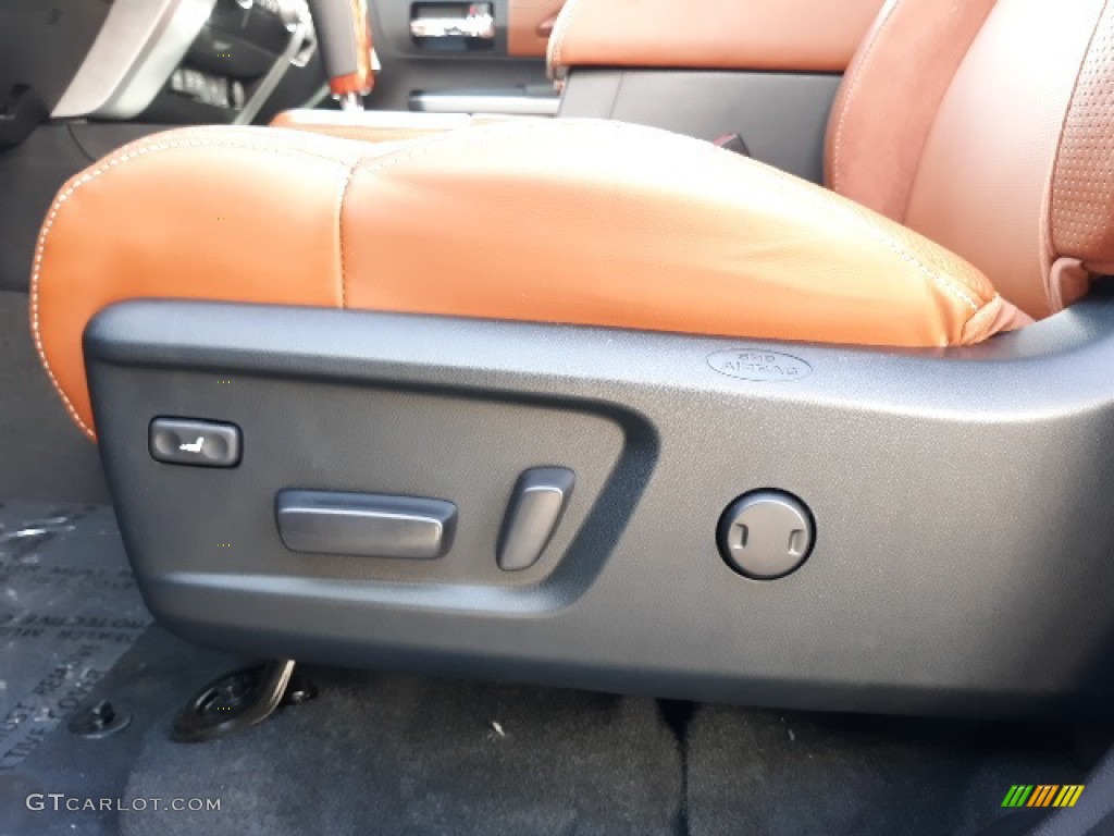 1794 Edition Brown/Black Interior 2020 Toyota Tundra 1794 Edition CrewMax 4x4 Photo #136446612