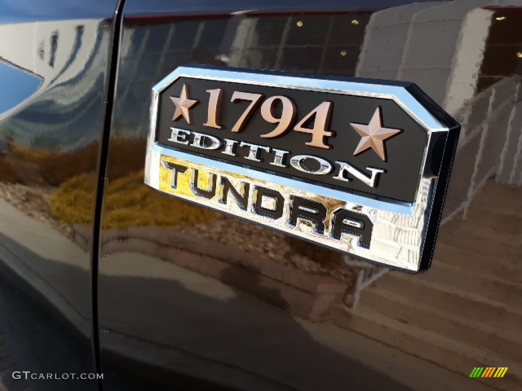 2020 Toyota Tundra 1794 Edition CrewMax 4x4 Marks and Logos Photo #136446723