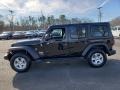 2020 Black Jeep Wrangler Unlimited Sport 4x4  photo #3