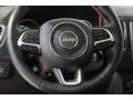 Black/Ruby 2019 Jeep Compass Trailhawk 4x4 Steering Wheel