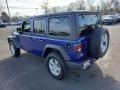 Ocean Blue Metallic - Wrangler Unlimited Sport 4x4 Photo No. 4