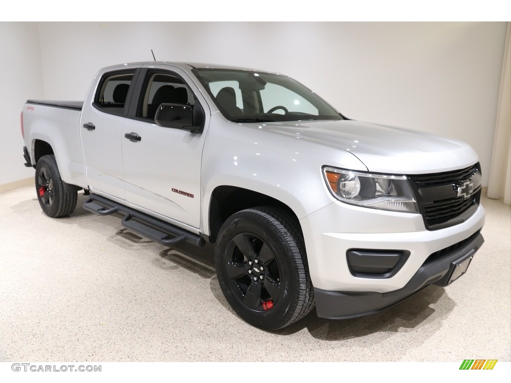 2019 Colorado LT Crew Cab 4x4 - Silver Ice Metallic / Jet Black photo #1