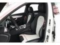 Platinum White/Pearl Black Front Seat Photo for 2020 Mercedes-Benz C #136448643