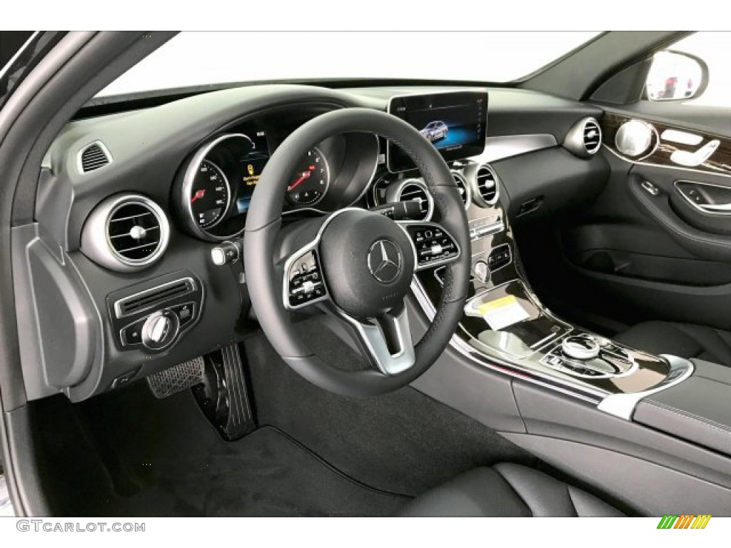 2020 Mercedes-Benz C 300 Sedan Black Dashboard Photo #136449678