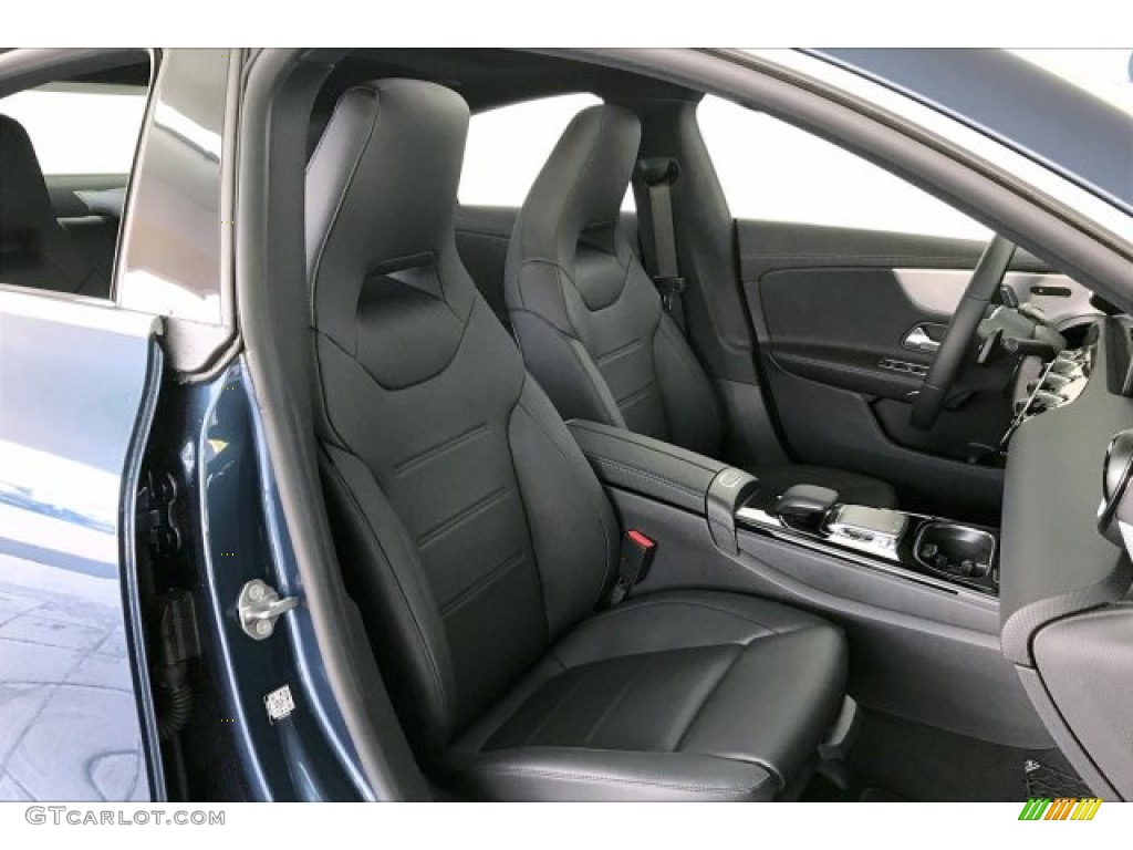 2020 CLA 250 Coupe - Denim Blue Metallic / Black photo #5