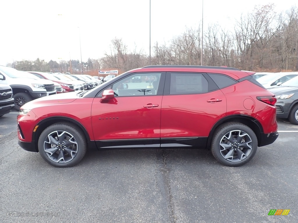 Cajun Red Tintcoat 2020 Chevrolet Blazer RS AWD Exterior Photo #136451256